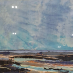 Zijde collage, Maya Wildevuur, Compositie, 1986